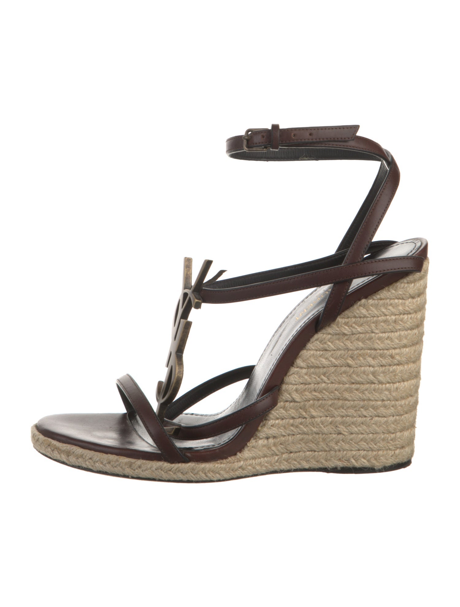 Saint Laurent Leather Espadrilles