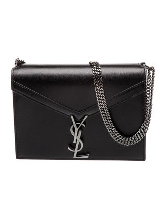 Saint Laurent Leather Cassandre Medium