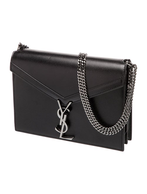 Saint Laurent Leather Cassandre Medium
