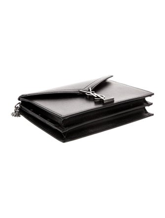 Saint Laurent Leather Cassandre Medium