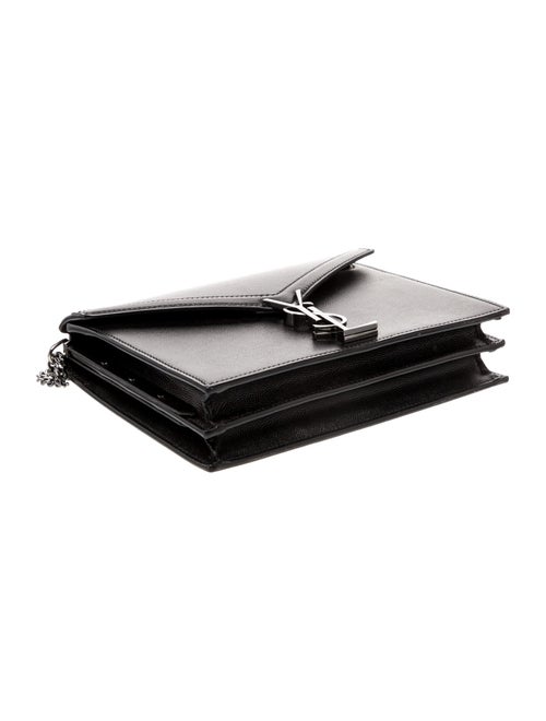 Saint Laurent Leather Cassandre Medium