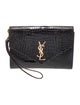 Saint Laurent Embossed Leather Cassandre 2024