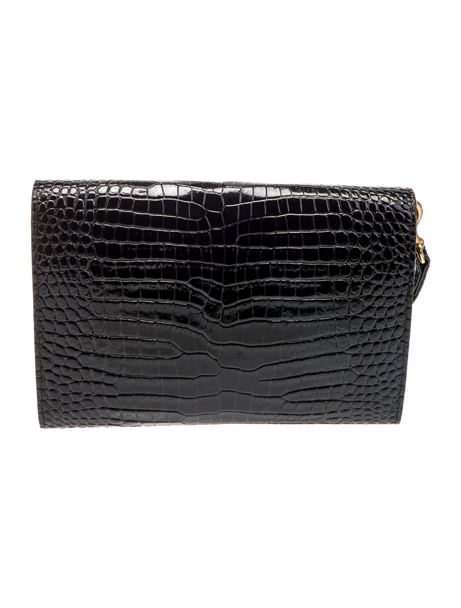 Saint Laurent Embossed Leather Cassandre 2024