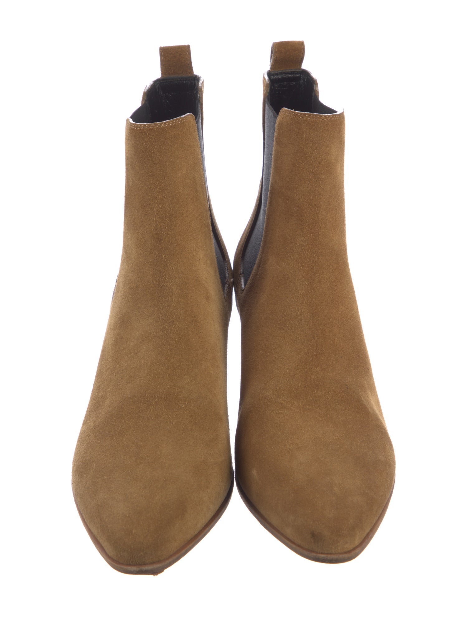 Saint Laurent Suede Chelsea Boots