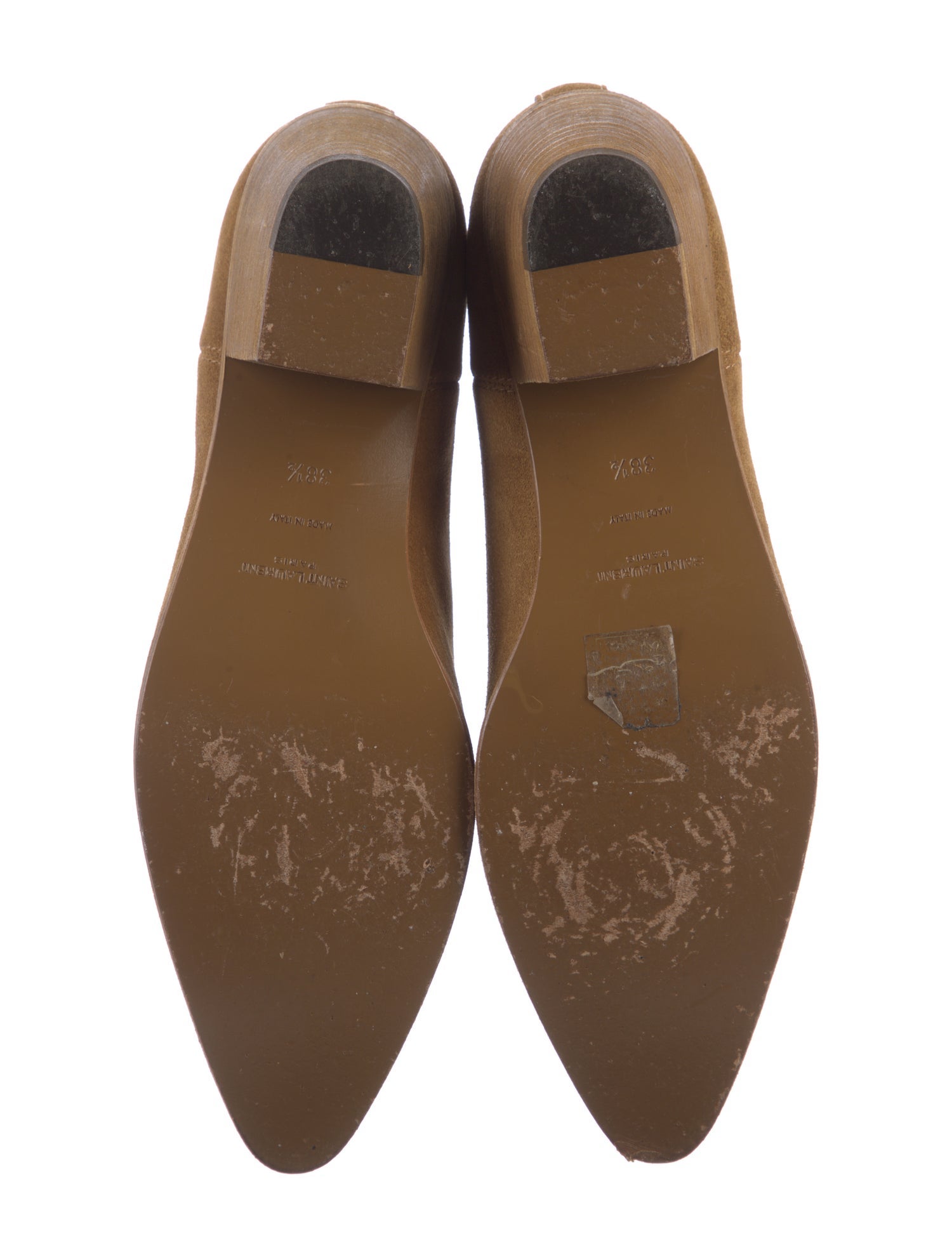 Saint Laurent Suede Chelsea Boots