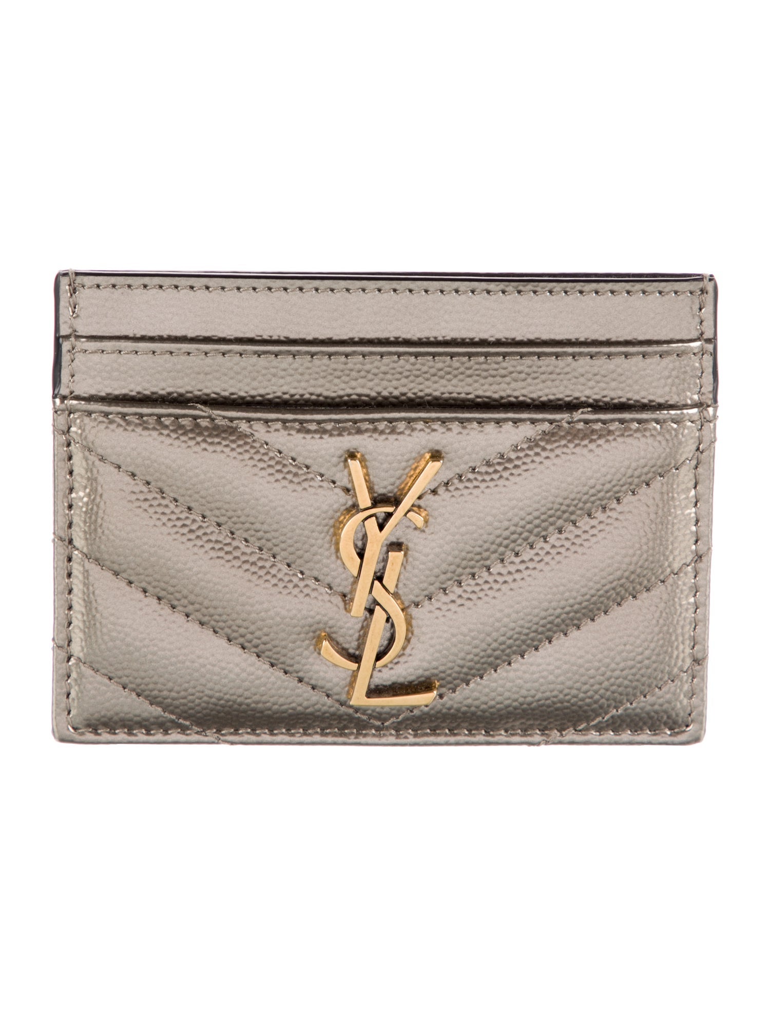 Saint Laurent Leather Printed Wallet