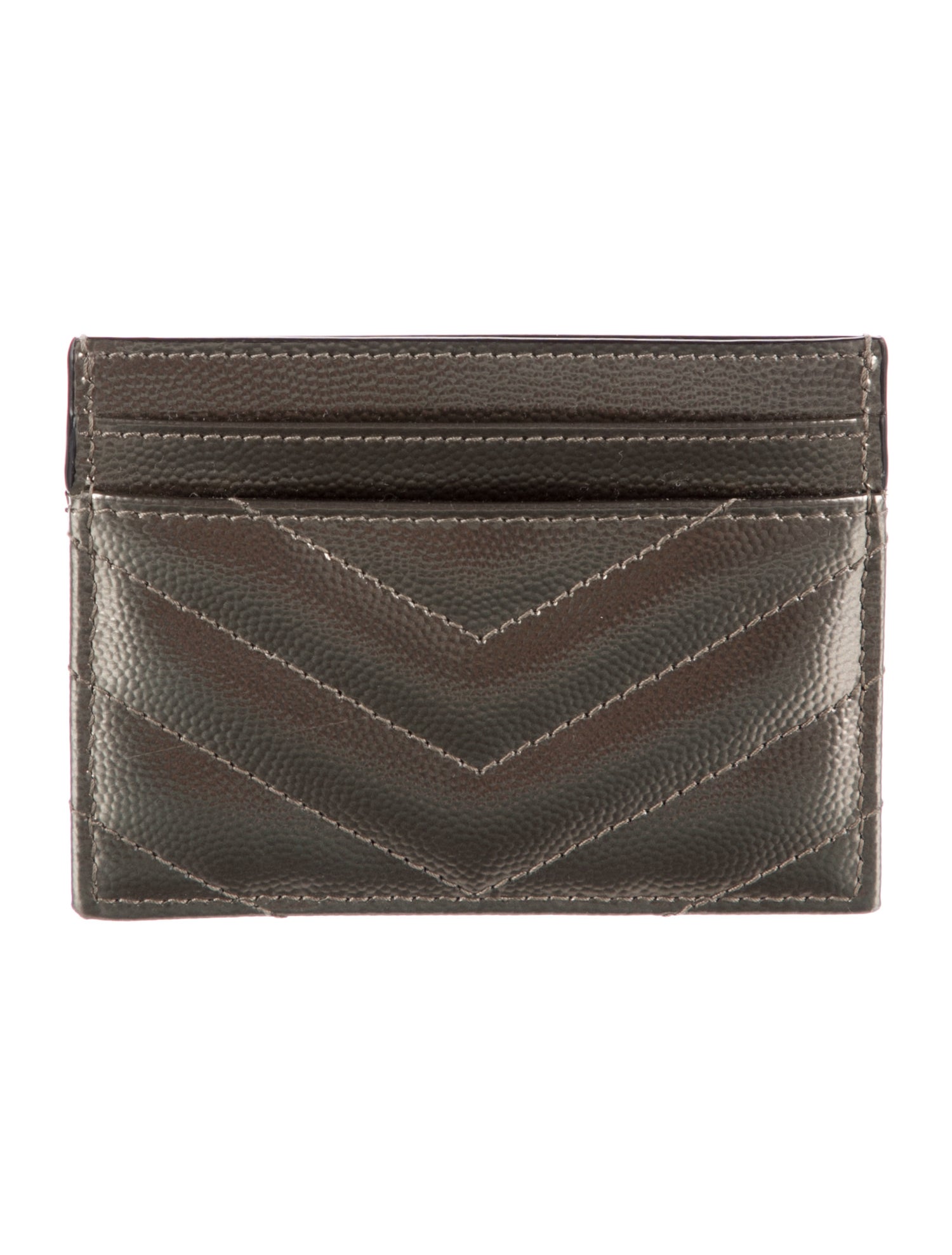 Saint Laurent Leather Printed Wallet
