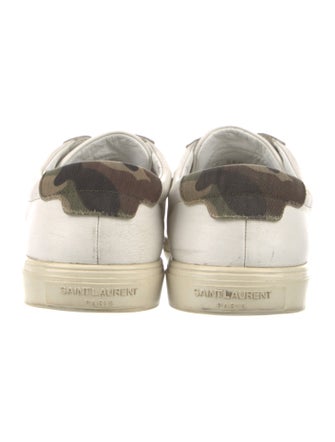 Saint Laurent Leather Sneakers