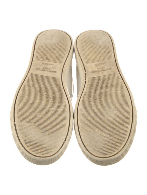 Saint Laurent Leather Sneakers