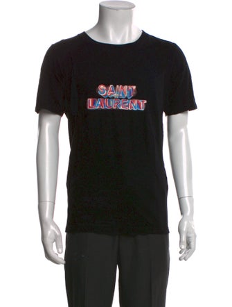 Saint Laurent 2018 Graphic Print T-Shirt