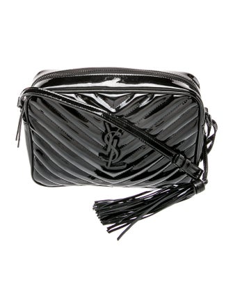 Saint Laurent Patent Leather Lou Camera Small 2023