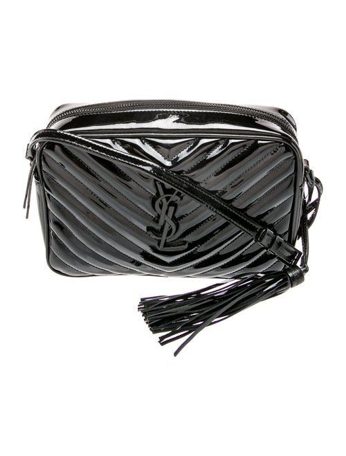 Saint Laurent Patent Leather Lou Camera Small 2023