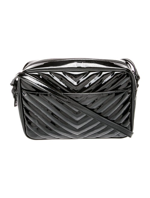 Saint Laurent Patent Leather Lou Camera Small 2023