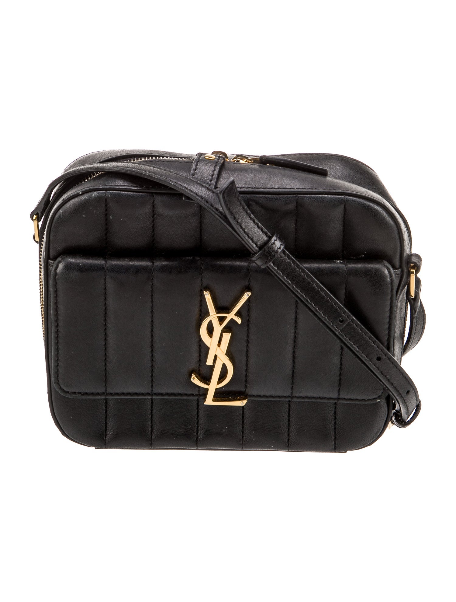 Saint Laurent Quilted Vicky Camera Bag