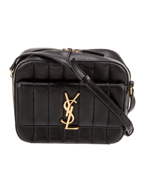 Saint Laurent Quilted Vicky Camera Bag