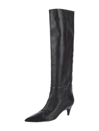 Saint Laurent Leather Boots