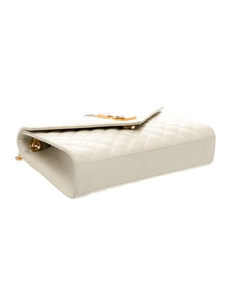 Saint Laurent Quilted YSL Envelope Triquilt Medium