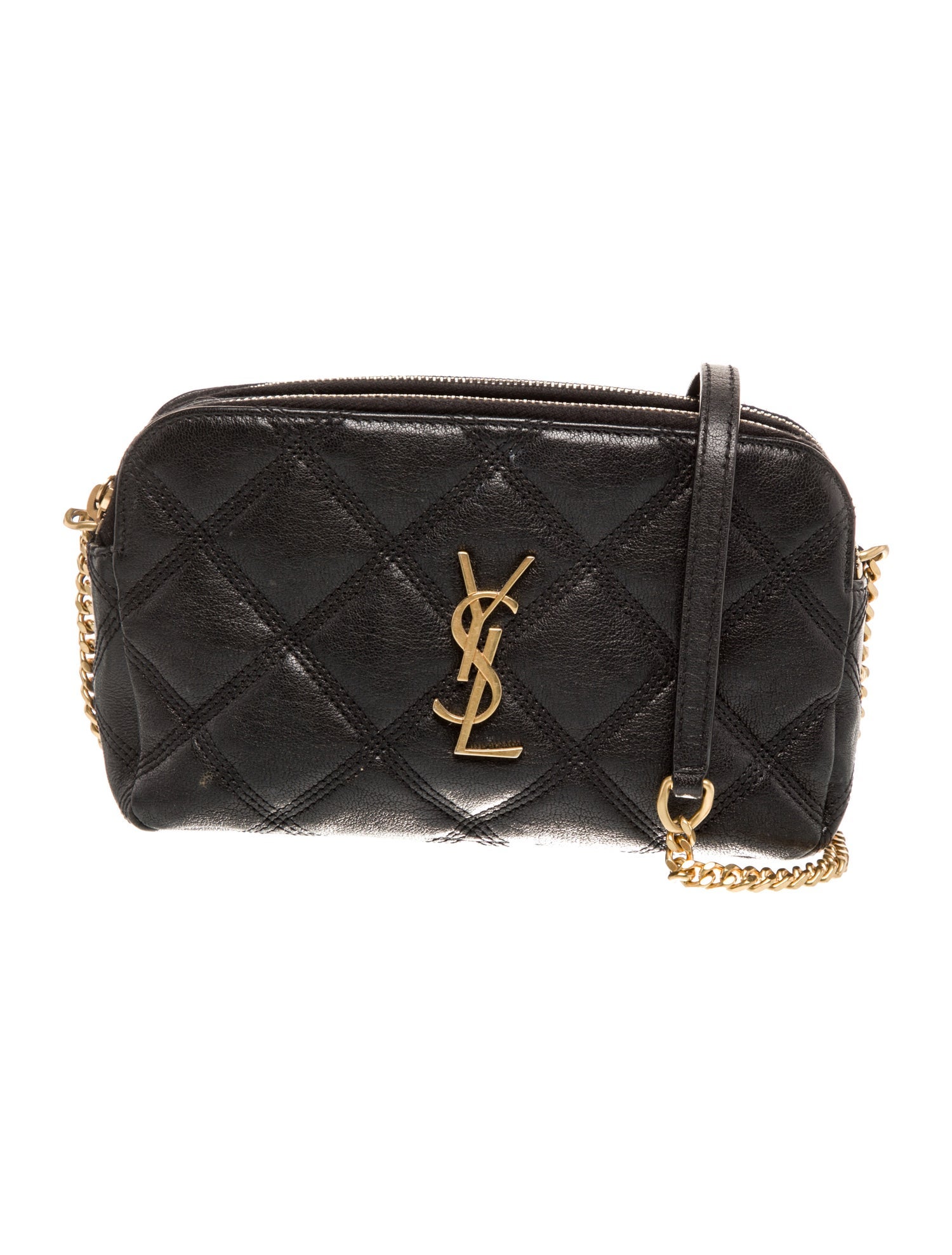 Saint Laurent Leather Crossbody Bag
