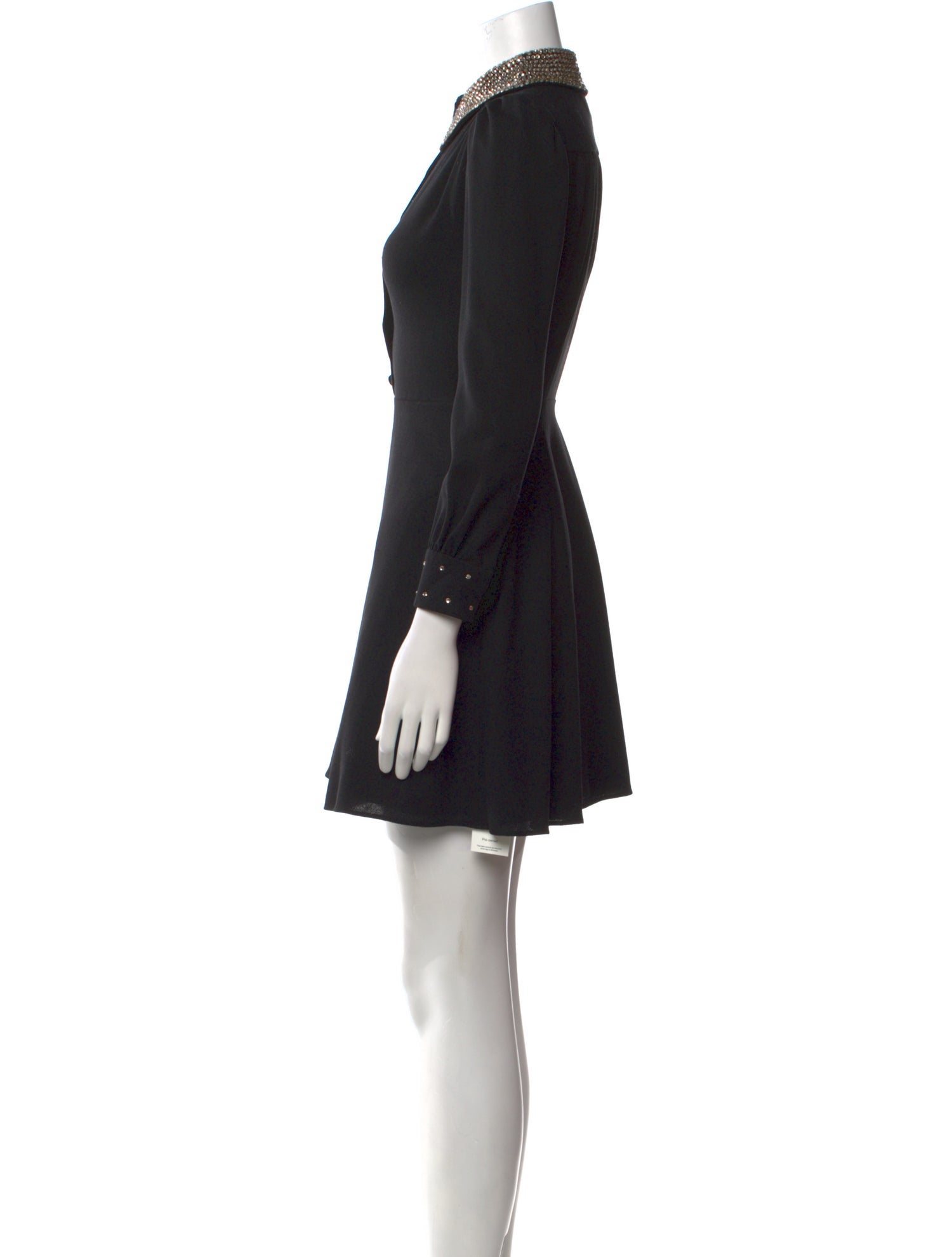 Saint Laurent Wool Mini Dress