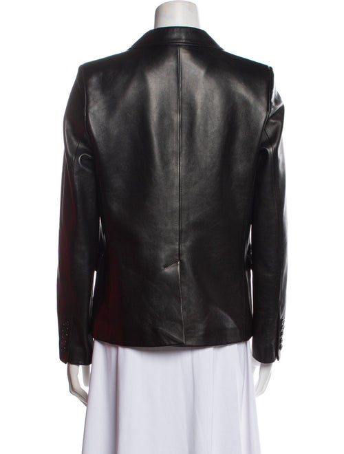 Saint Laurent Leather Blazer