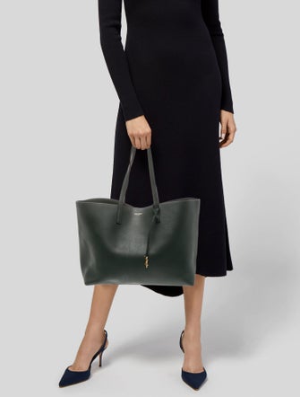 Saint Laurent Leather Shopping East West