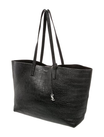 Saint Laurent Embossed Leather Shopping East West