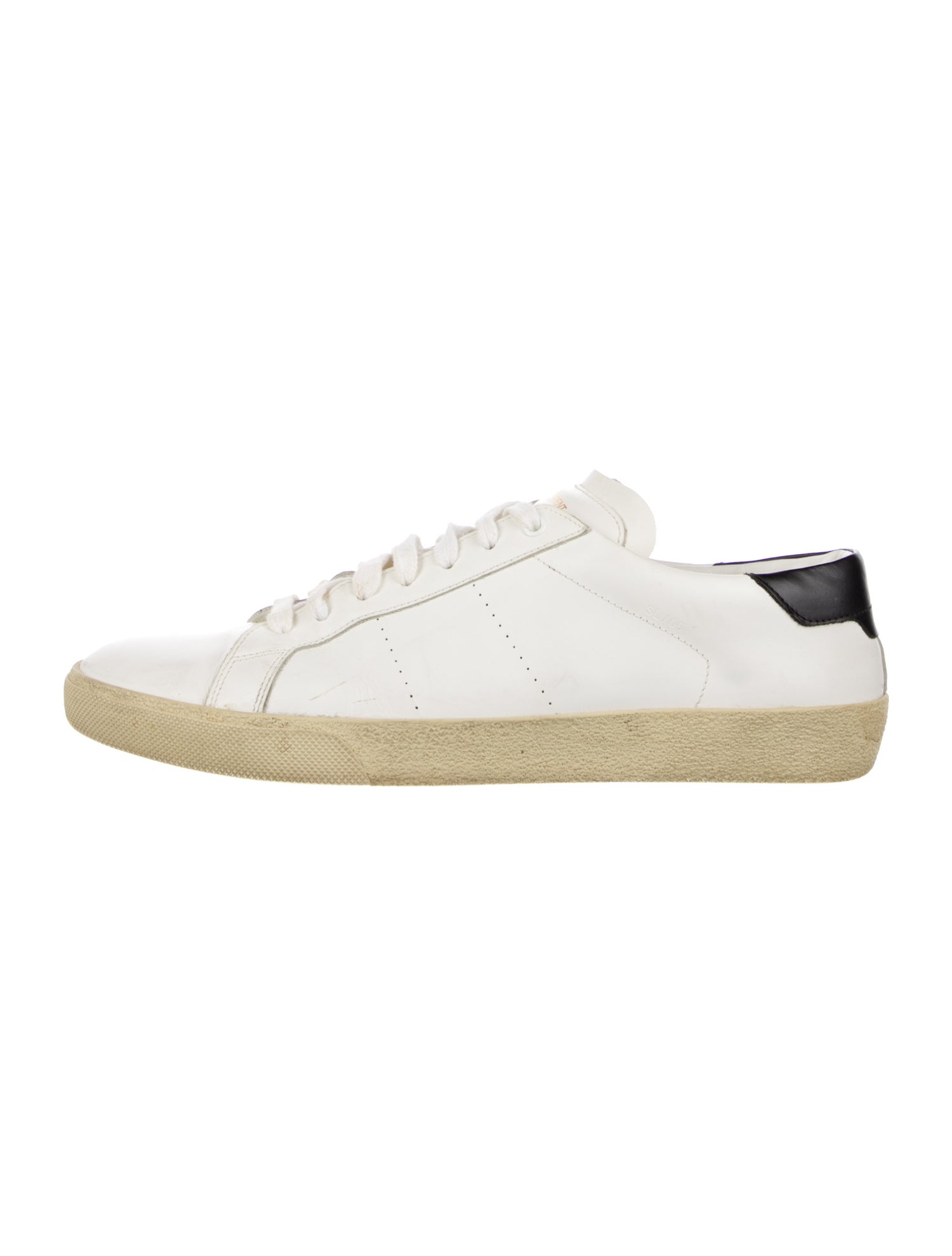Saint Laurent Leather Sneakers