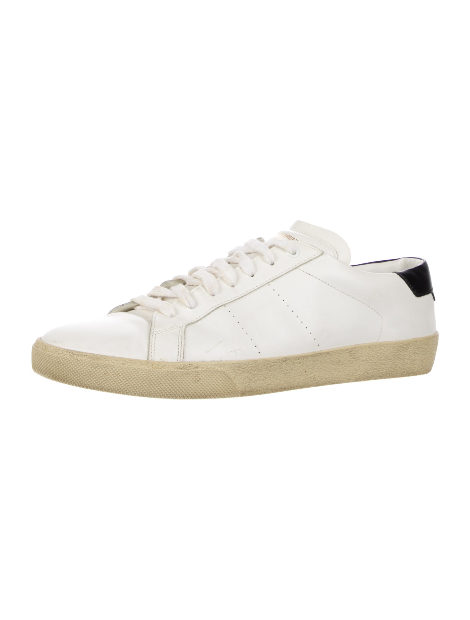 Saint Laurent Leather Sneakers
