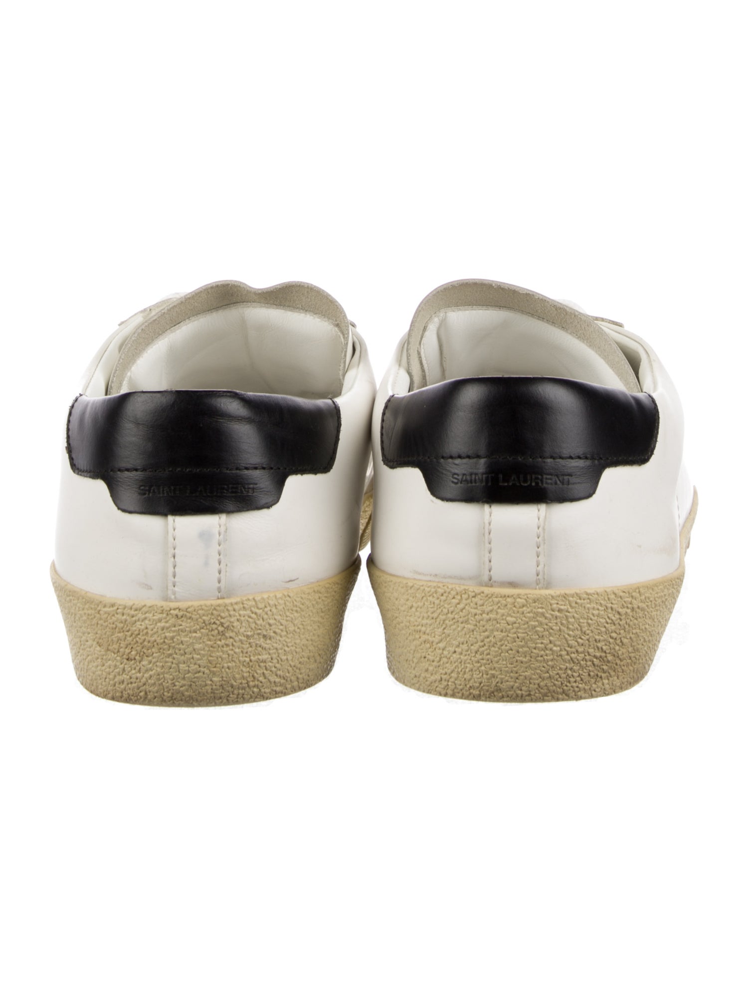 Saint Laurent Leather Sneakers