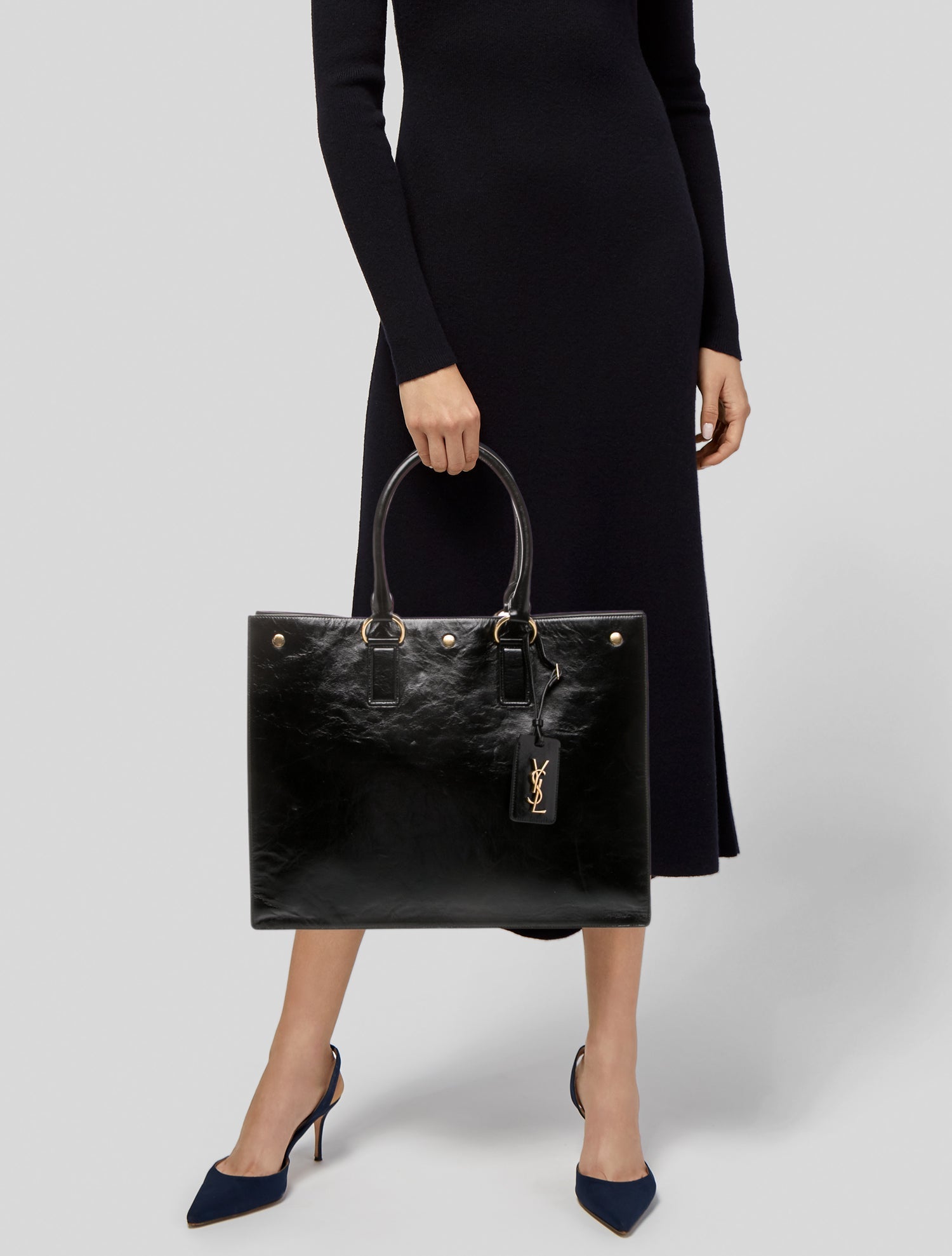 Saint Laurent Leather Noe Large