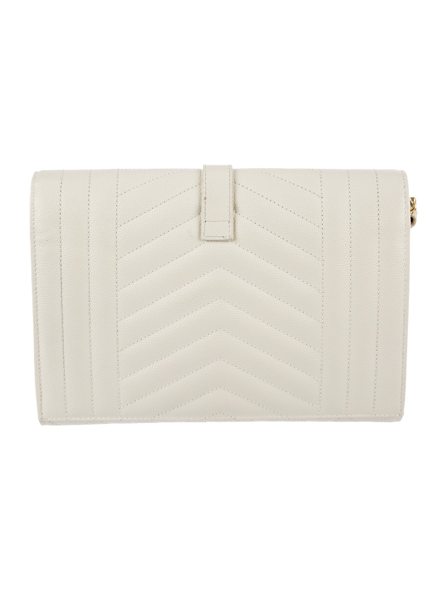 Saint Laurent Leather Envelope