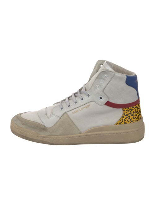 Saint Laurent Canvas Printed Sneakers