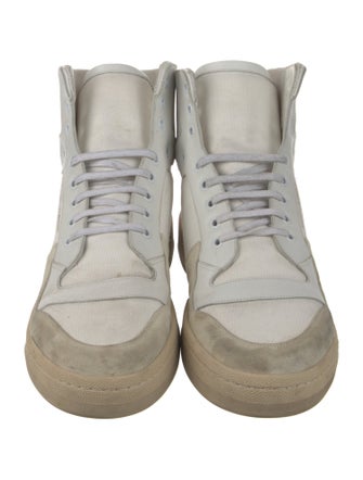 Saint Laurent Canvas Printed Sneakers