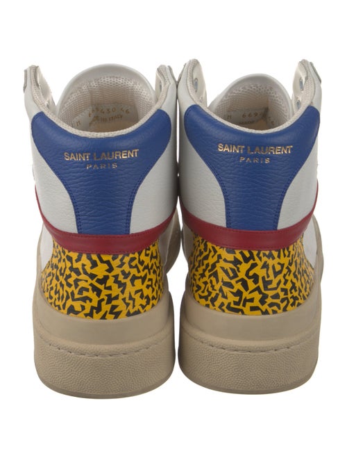 Saint Laurent Canvas Printed Sneakers