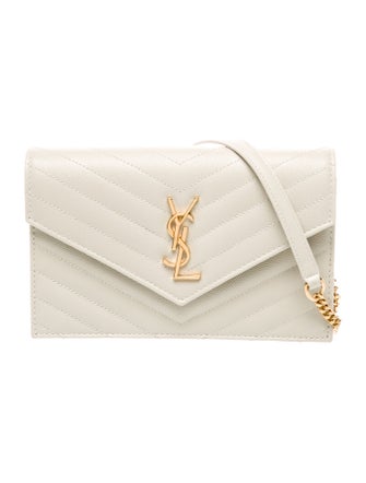 Saint Laurent Leather Envelope 2025