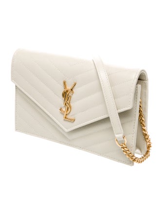 Saint Laurent Leather Envelope 2025