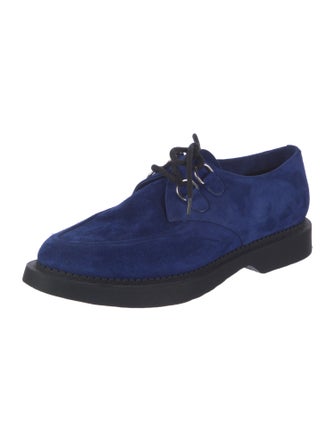 Saint Laurent Suede Derby Shoes