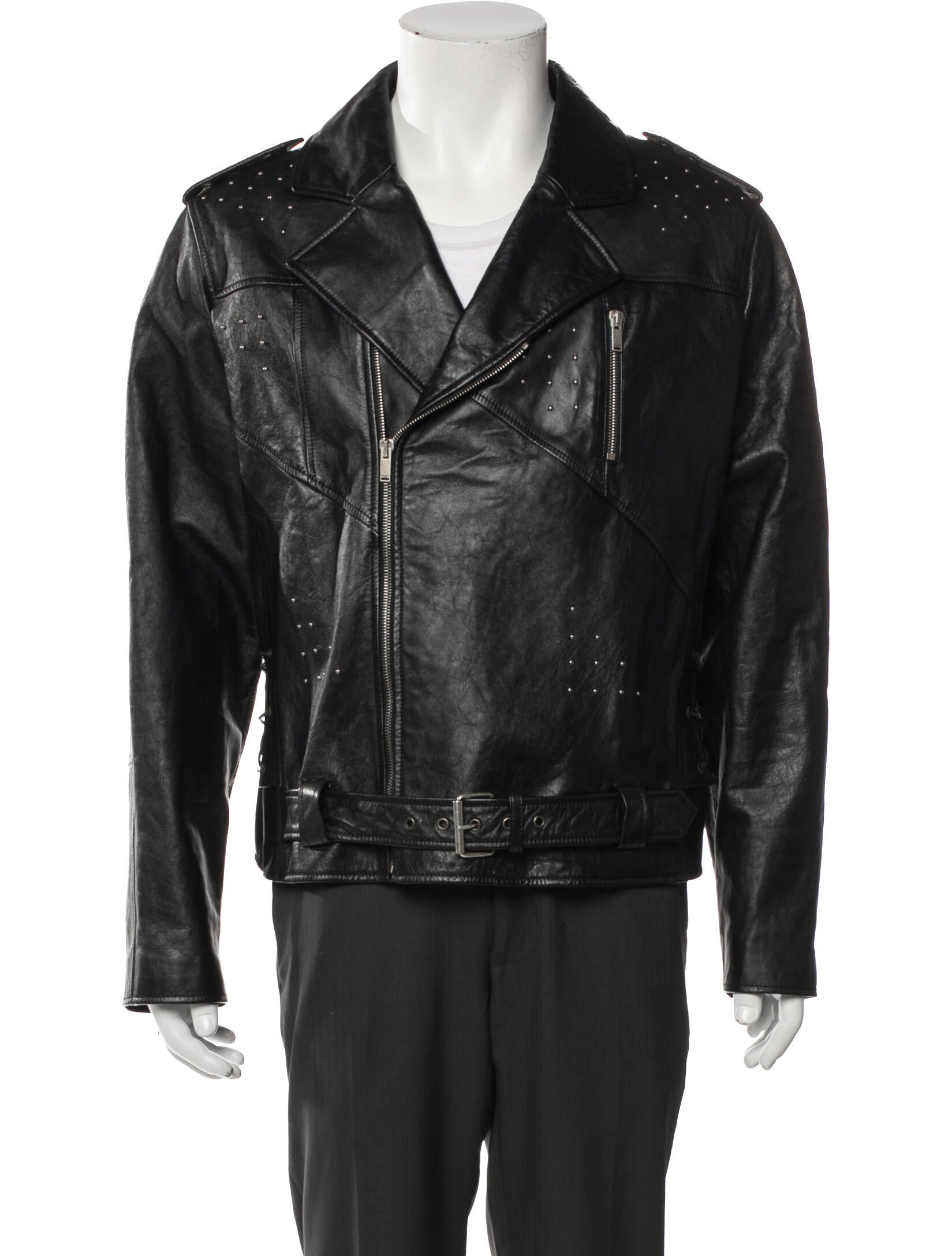 Saint Laurent 2021 Calfskin Moto Jacket