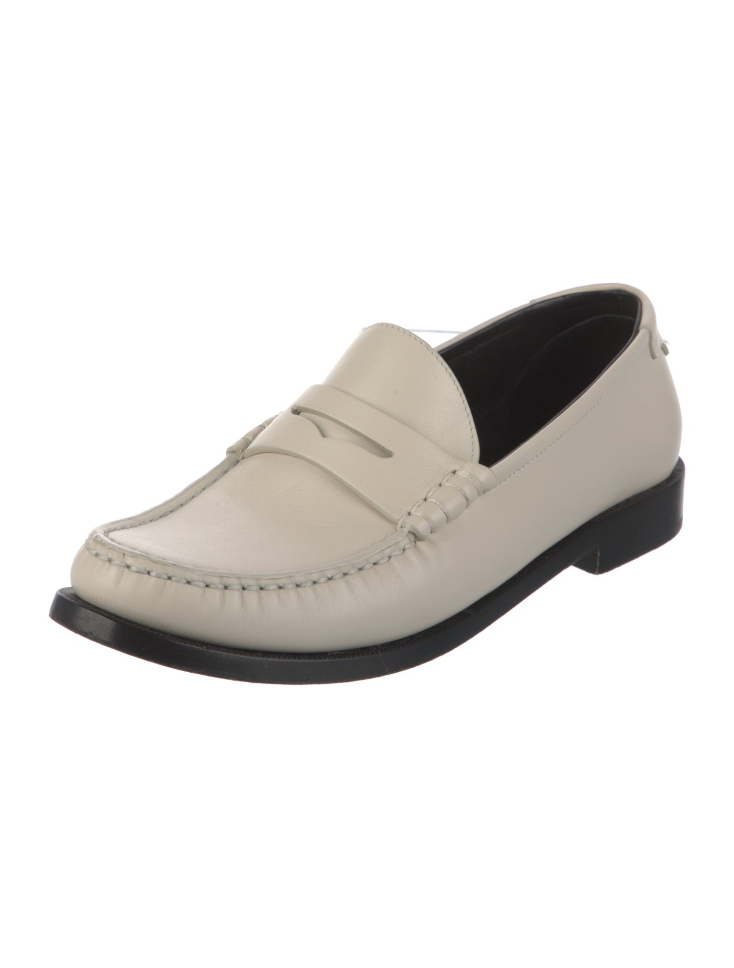 Saint Laurent Leather Loafers