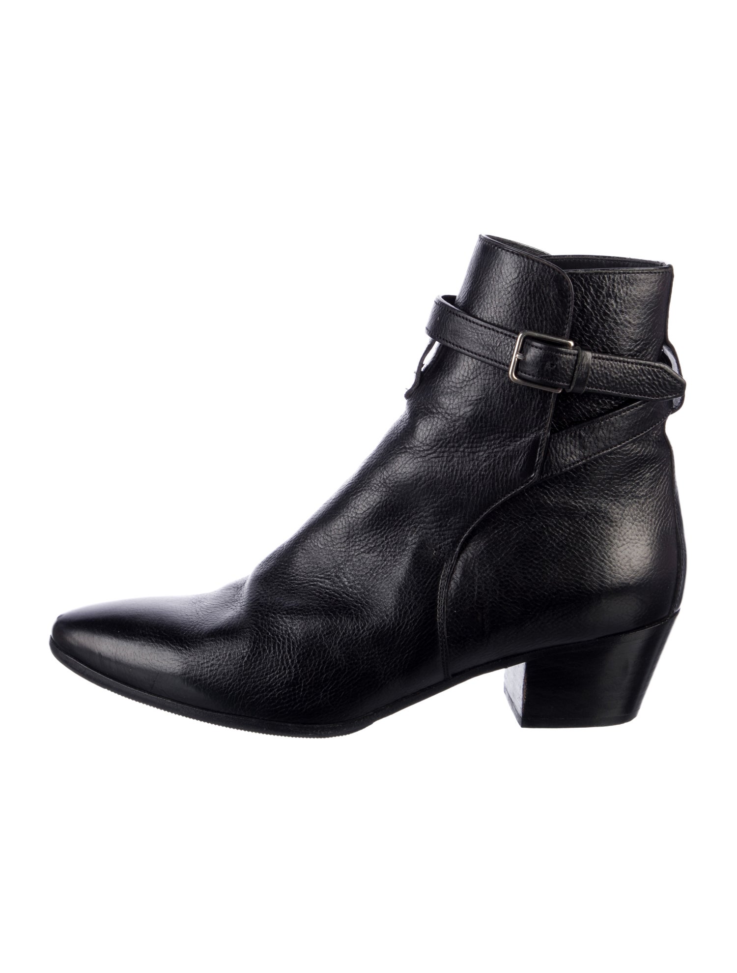 Saint Laurent Leather Boots