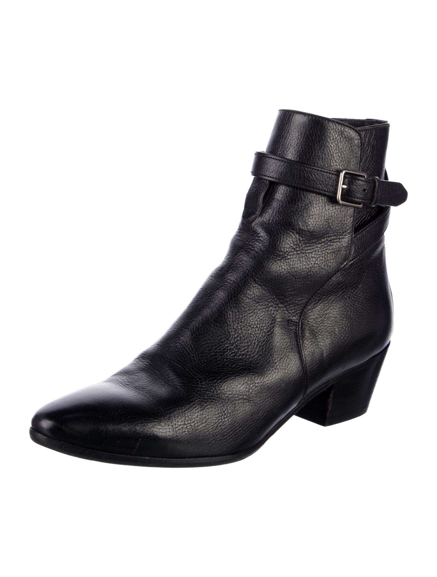 Saint Laurent Leather Boots