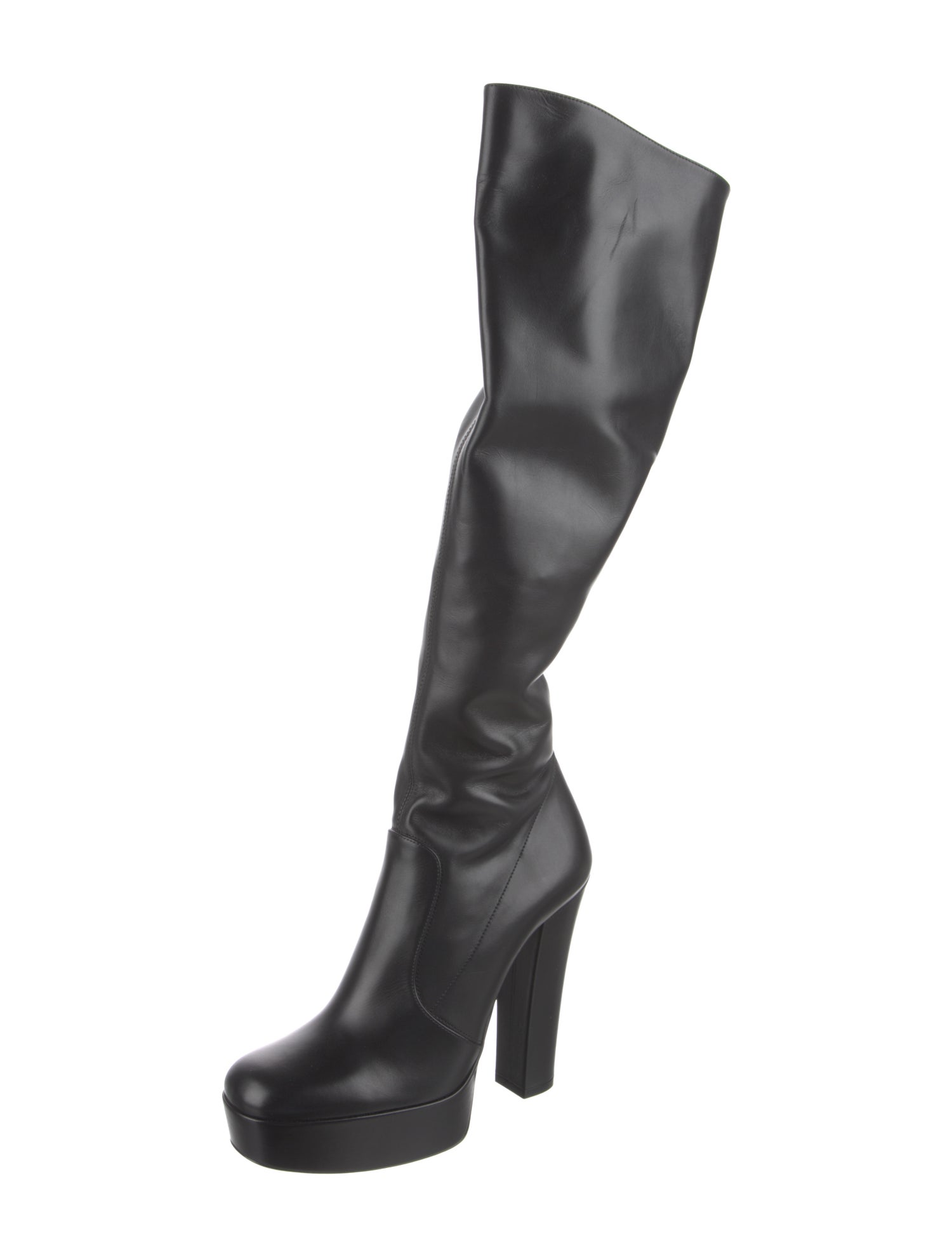 Saint Laurent Leather Boots