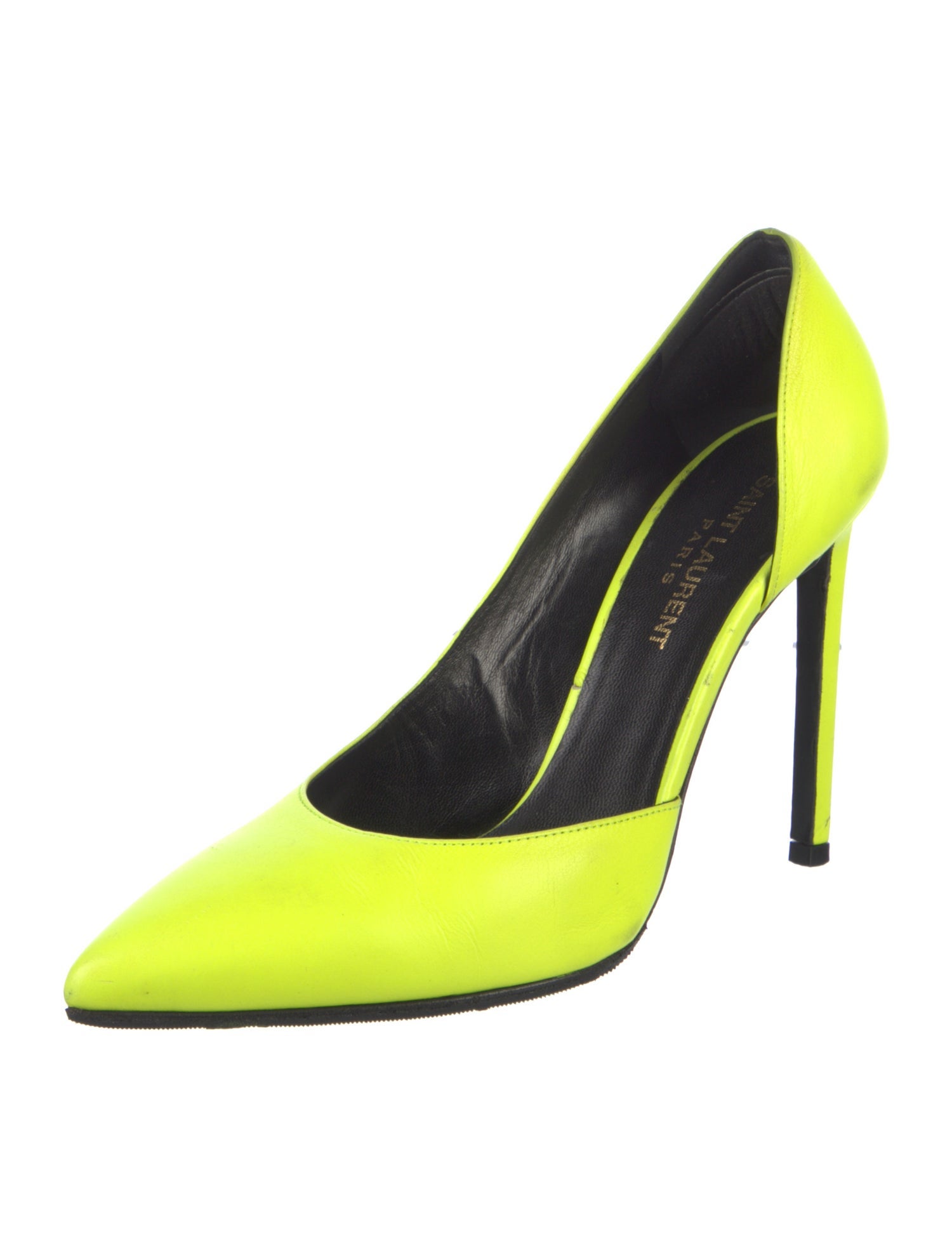 Saint Laurent Leather D'Orsay Pumps