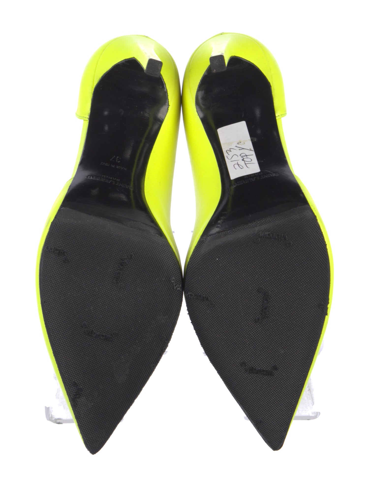 Saint Laurent Leather D'Orsay Pumps