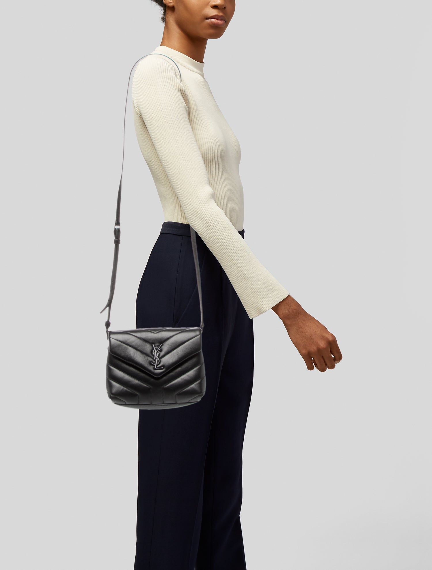 Saint Laurent Chevron LouLou Toy