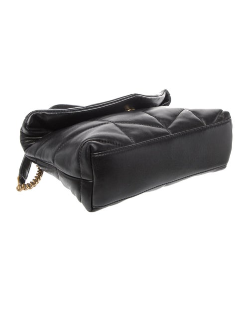 Saint Laurent Leather Puffer Small