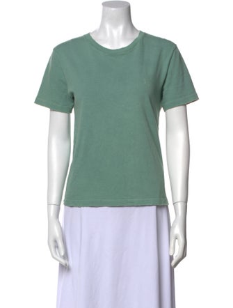 Saint Laurent Crew Neck Short Sleeve T-Shirt