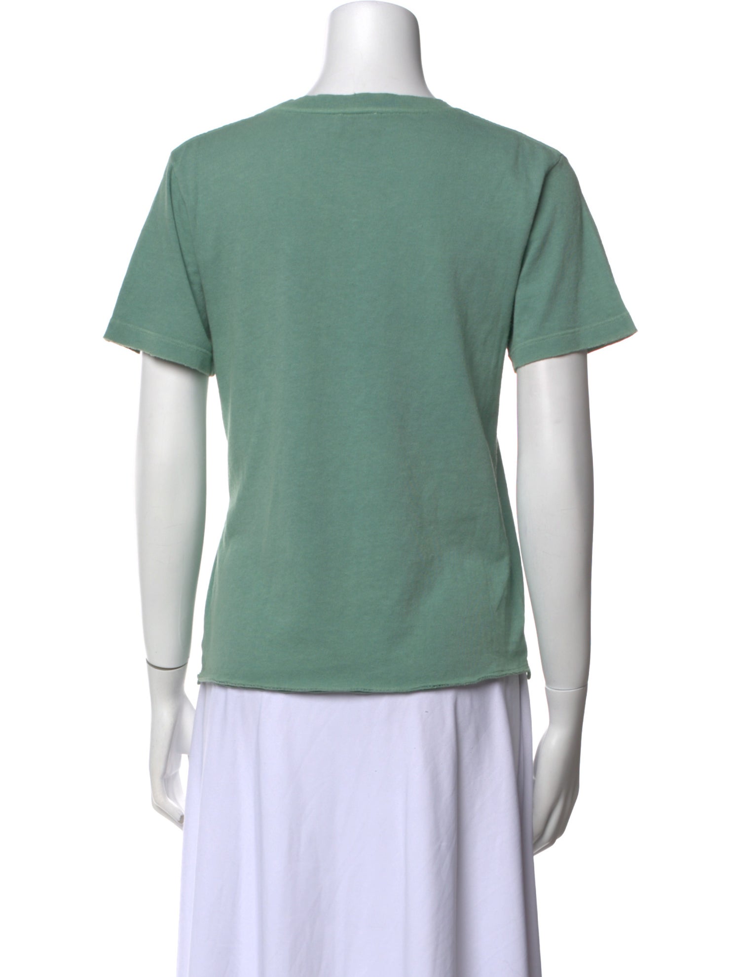 Saint Laurent Crew Neck Short Sleeve T-Shirt