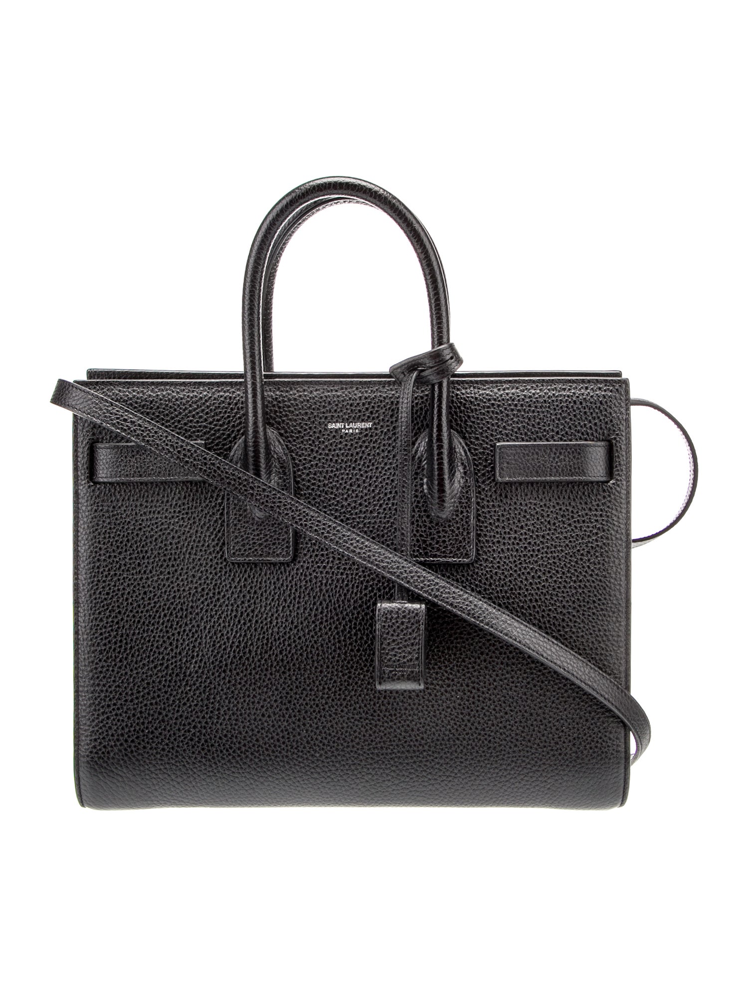 Saint Laurent Leather Sac De Jour Large