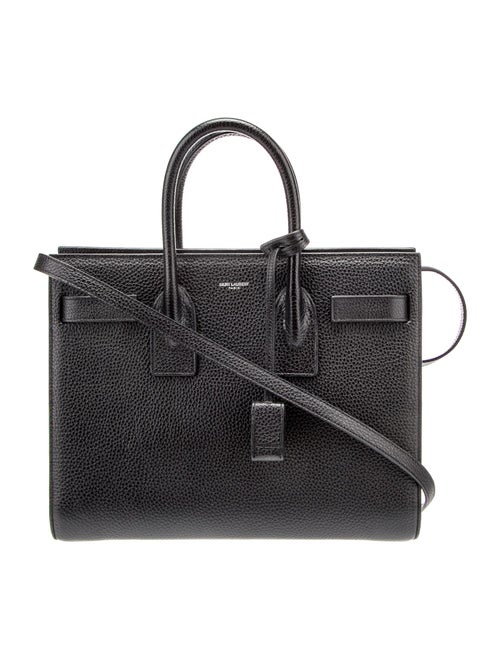 Saint Laurent Leather Sac De Jour Large